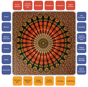 UDL tapestry infographic